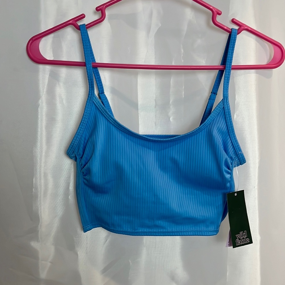 Wild Fable ribbed bralette   1809